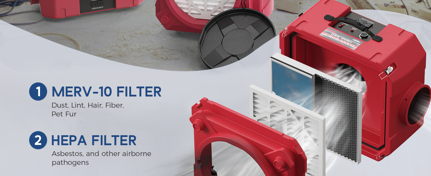 hepa air scrubber